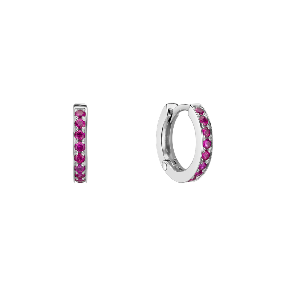 Earrings with Ruby Everly