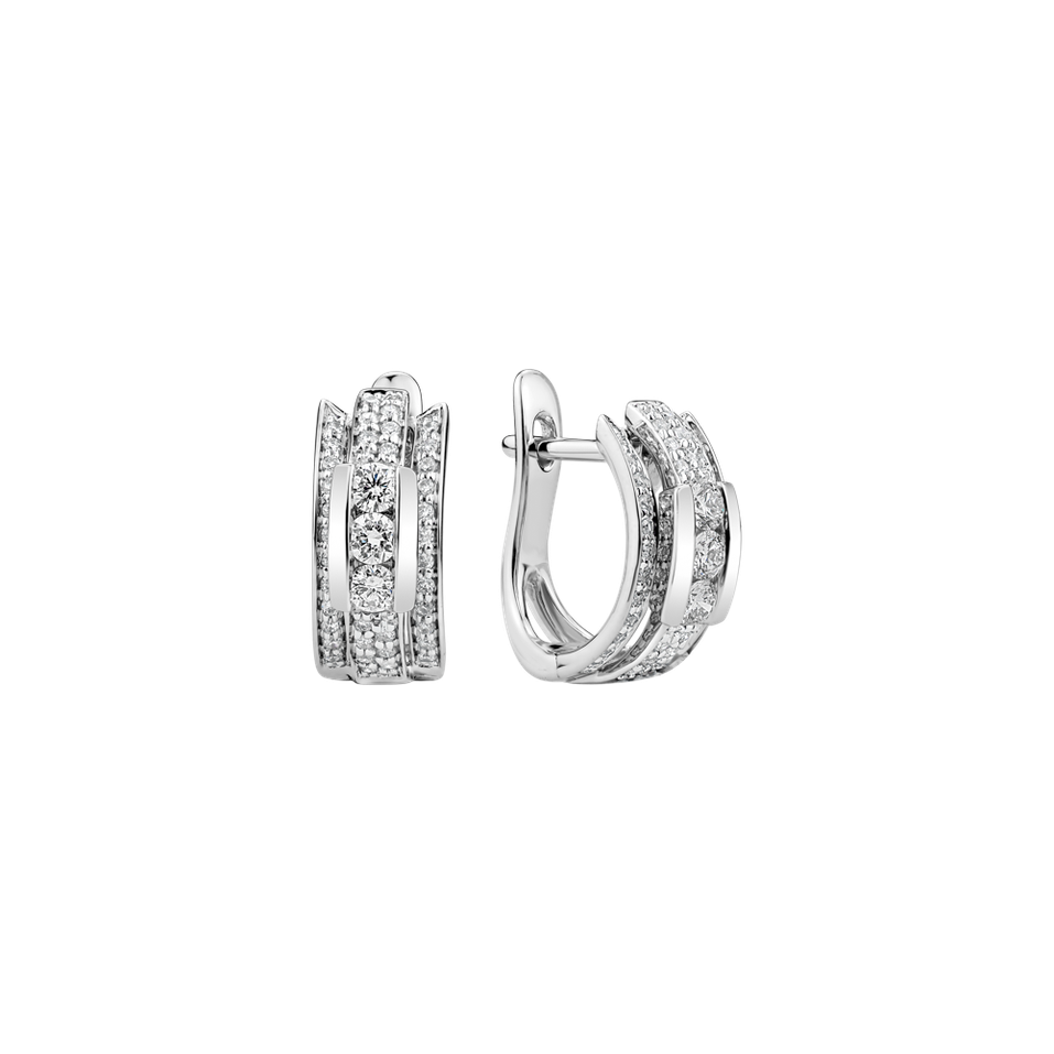 Diamond earrings Amazing Mosaic