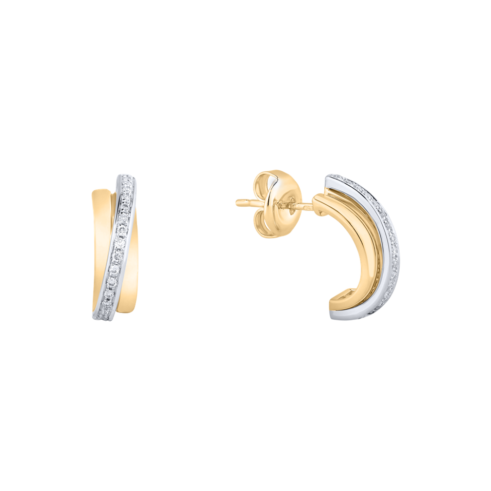 Diamond earrings Dream Wings