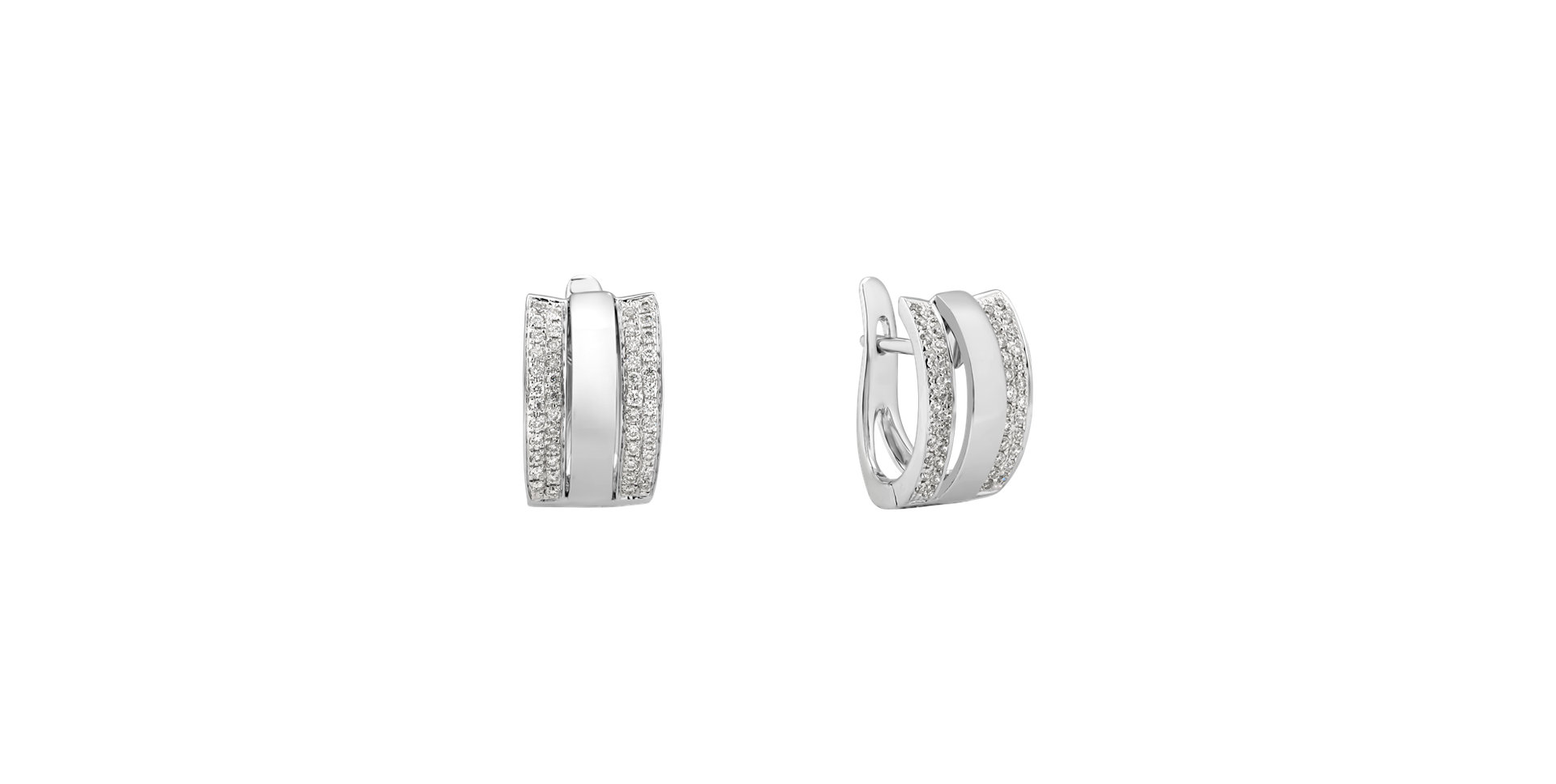 Diamond earrings Dream Symetry