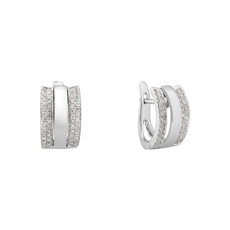 Diamond earrings Dream Symetry