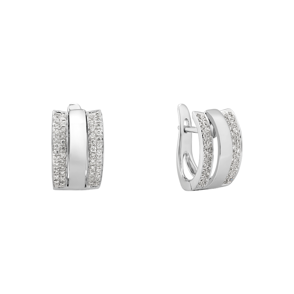 Diamond earrings Dream Symetry