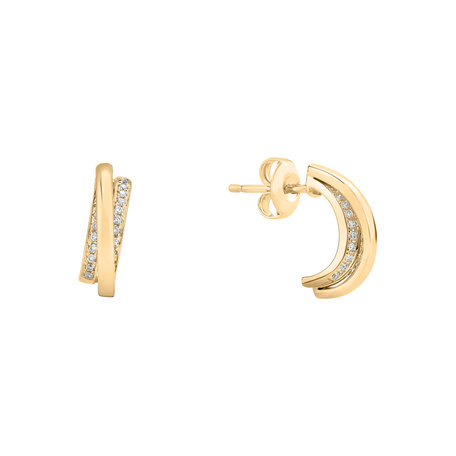 Diamond earrings Dream Wings
