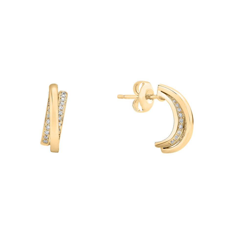 Diamond earrings Dream Wings