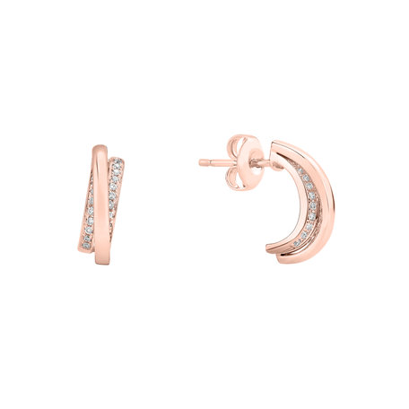 Diamond earrings Dream Wings