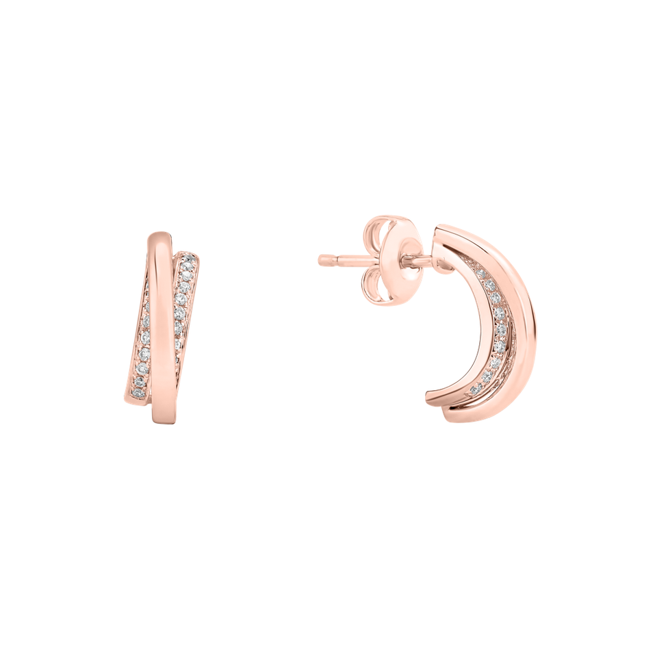 Diamond earrings Dream Wings