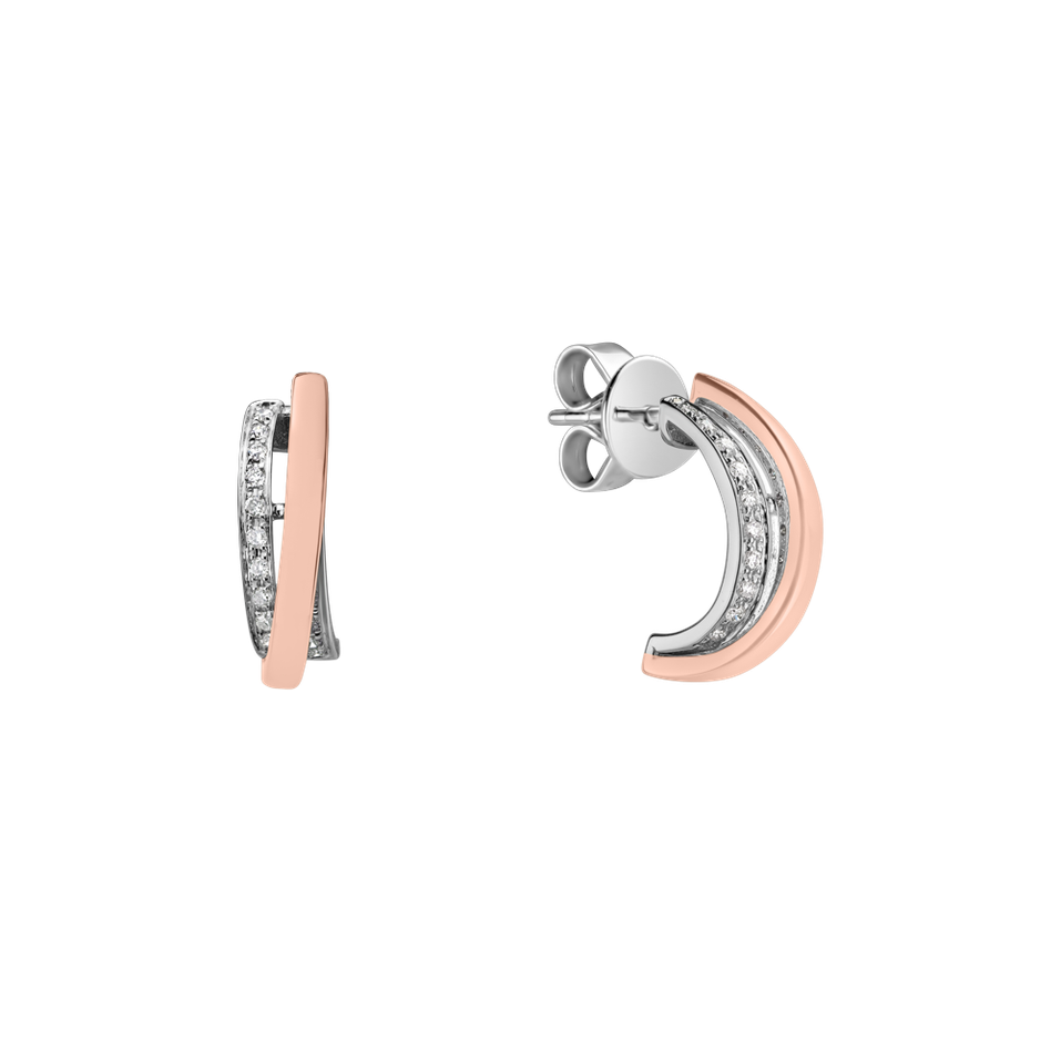 Diamond earrings Dream Wings