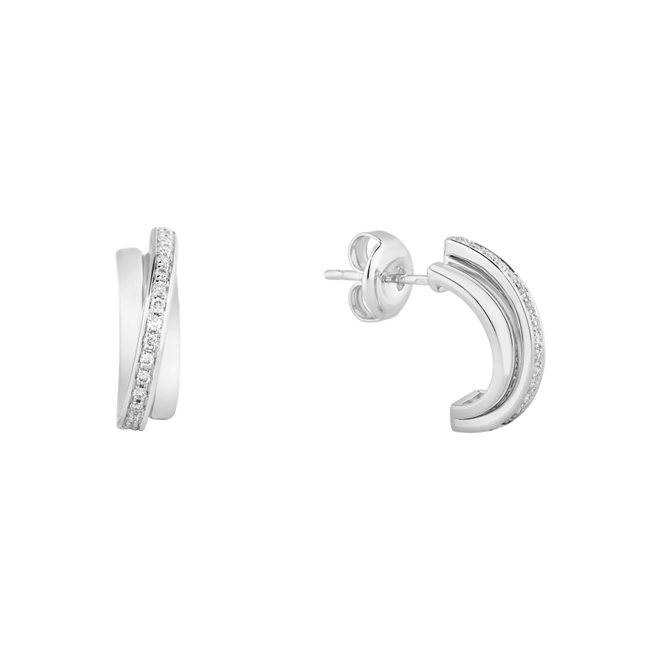 Diamond earrings Dream Wings