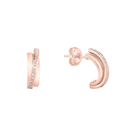 Diamond earrings Dream Wings