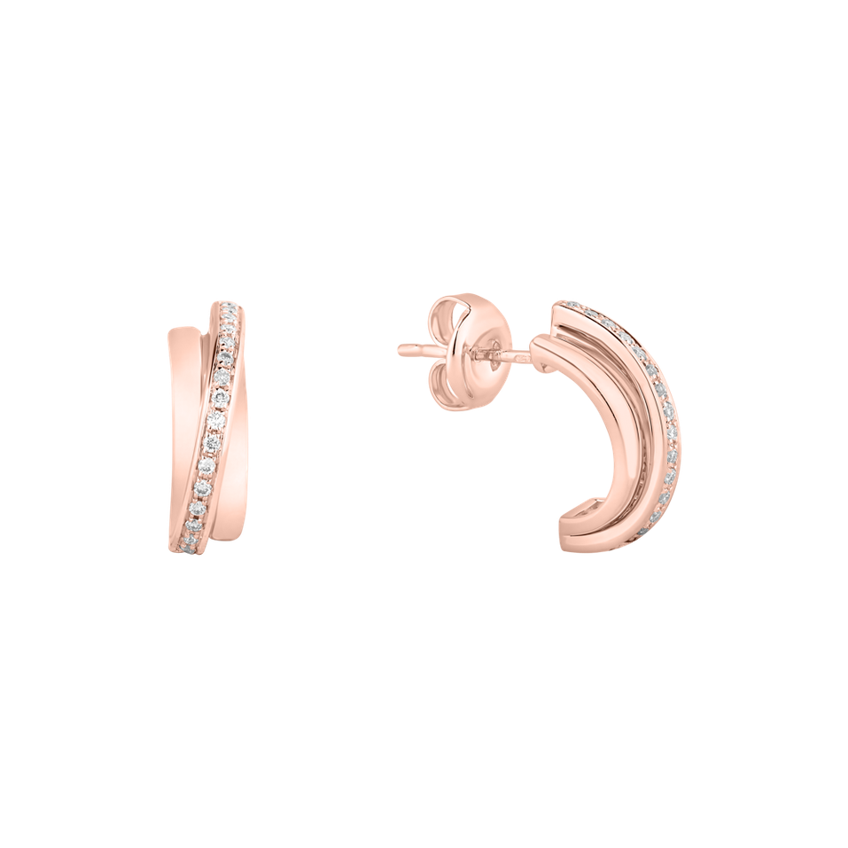 Diamond earrings Dream Wings