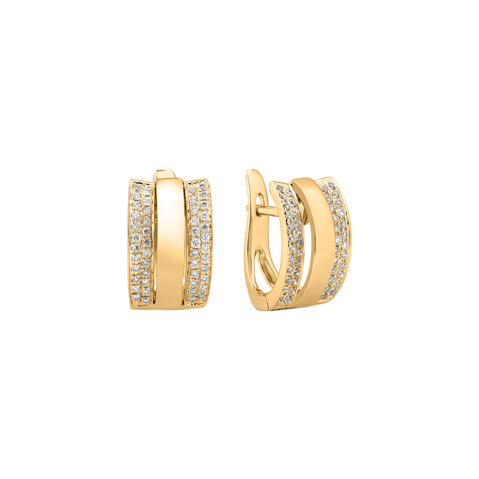 Diamond earrings Dream Symetry