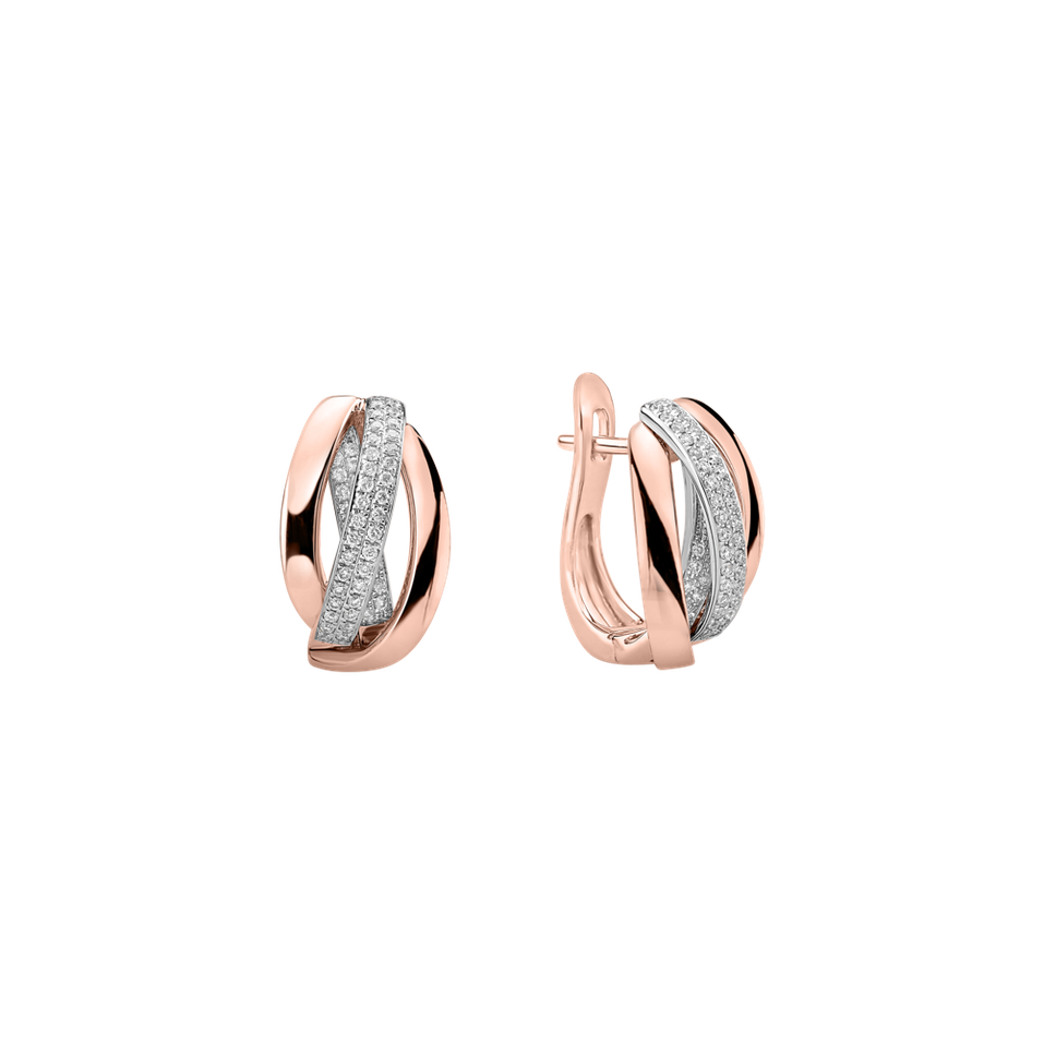 Diamond earrings Charming Ray