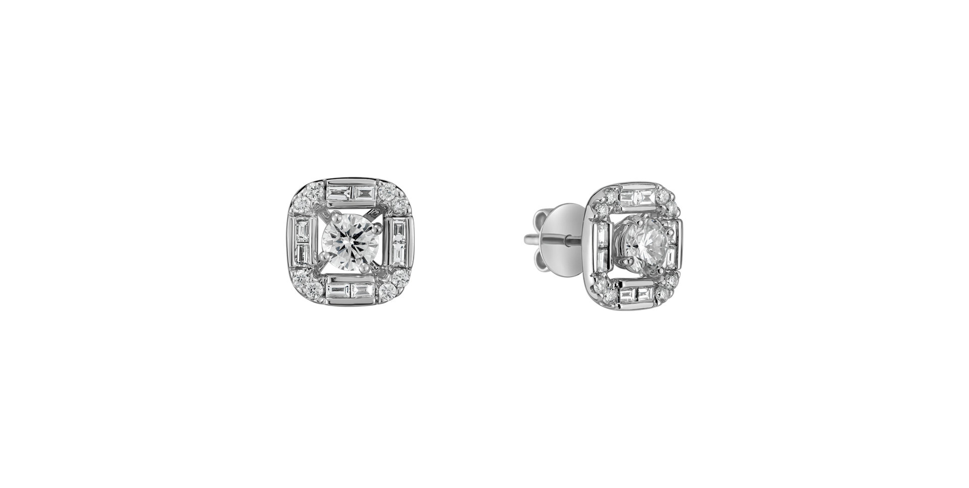 Diamond earrings Clement