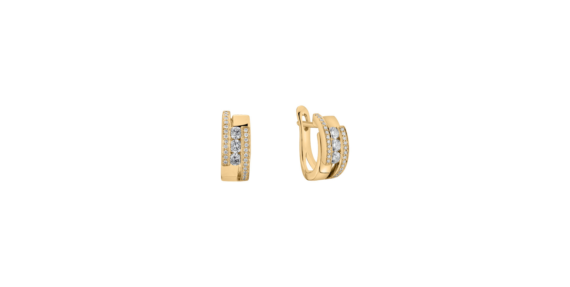 Diamond earrings Galaxy Secret