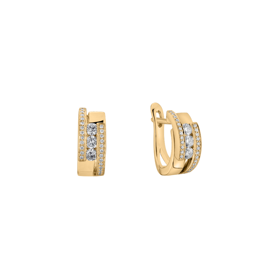 Diamond earrings Galaxy Secret