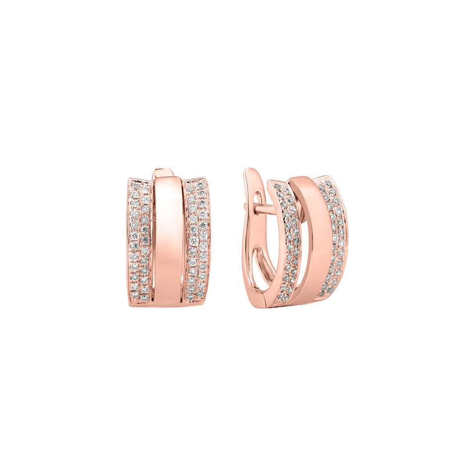 Diamond earrings Dream Symetry