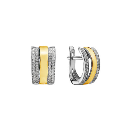 Diamond earrings Dream Symetry