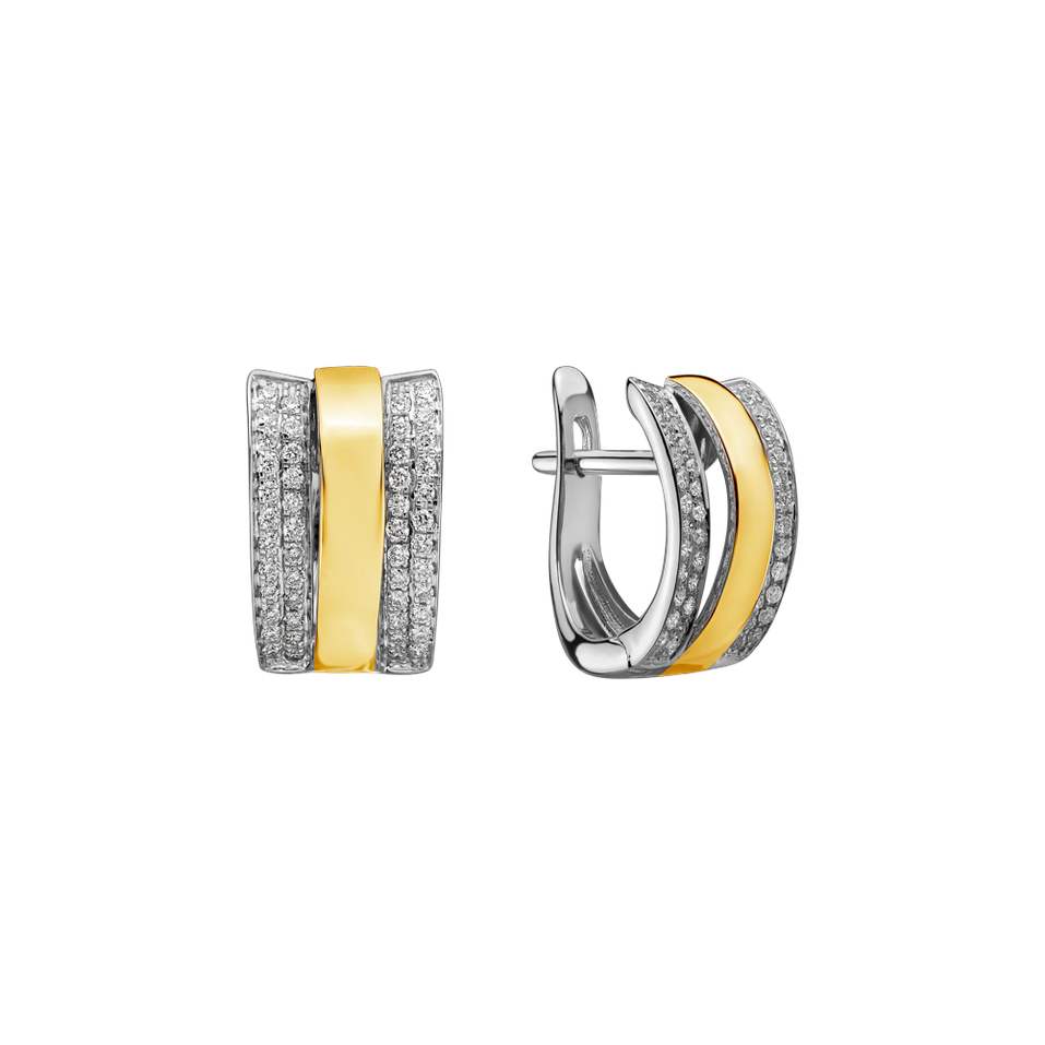 Diamond earrings Dream Symetry