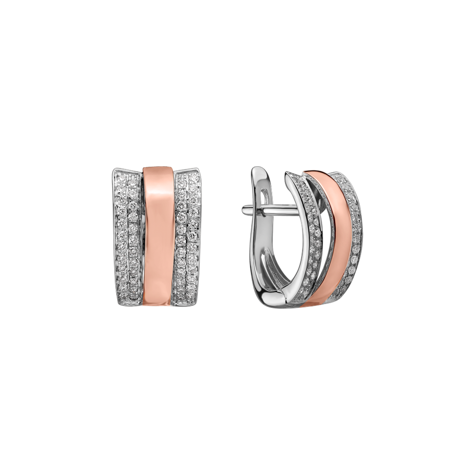 Diamond earrings Dream Symetry