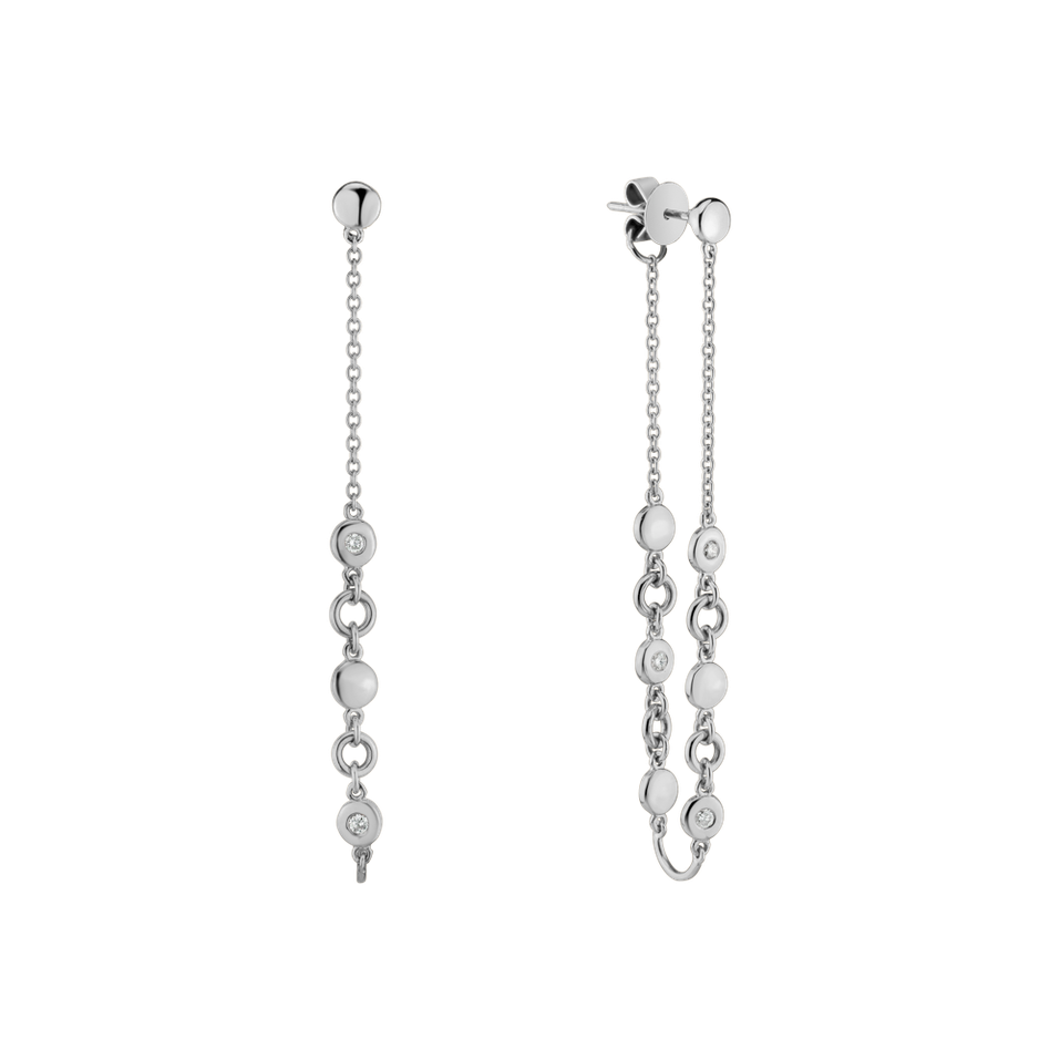Diamond earrings Endless Waterfall