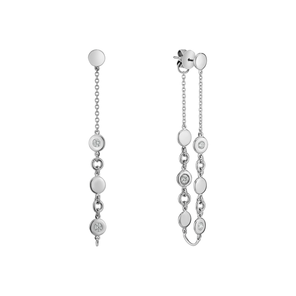 Diamond earrings Endless Waterfall