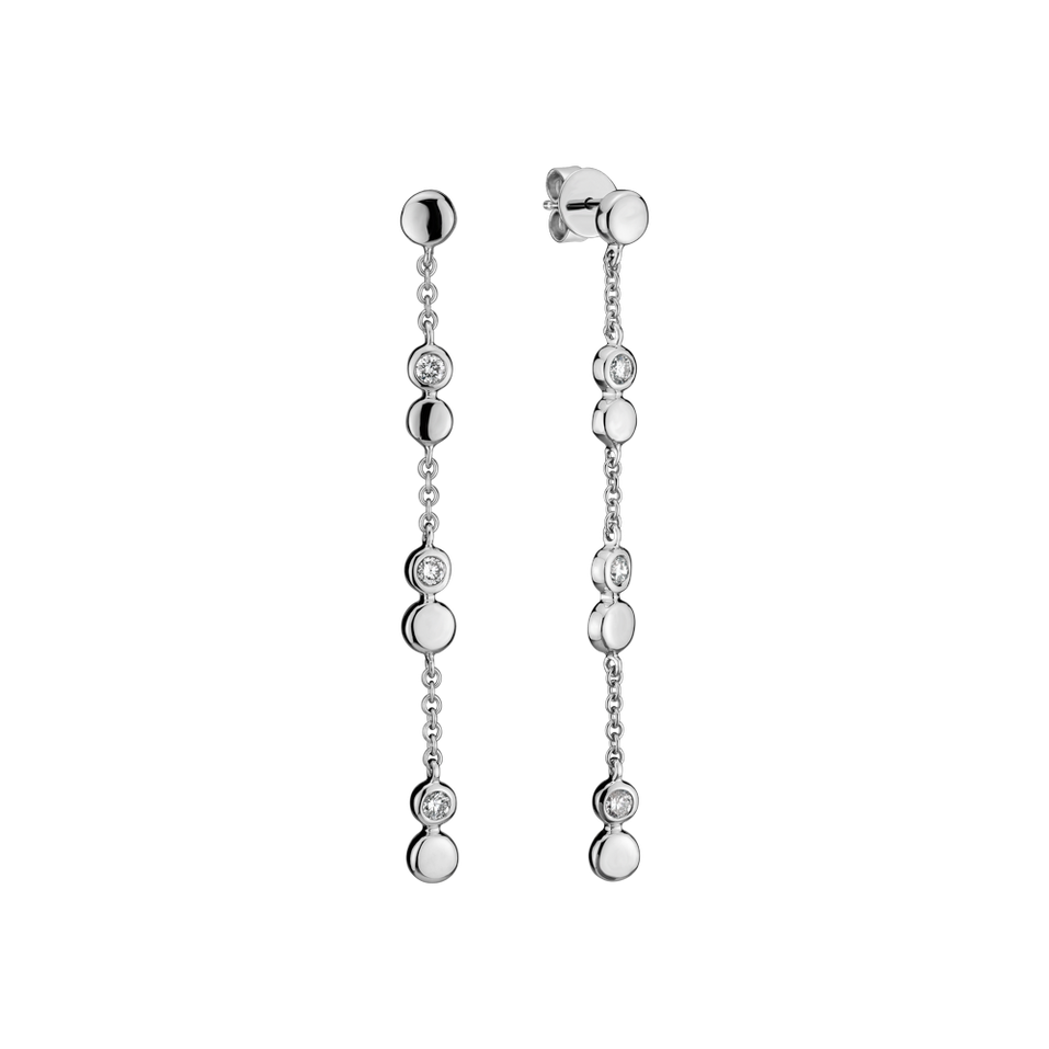 Diamond earrings Charming Waterfall