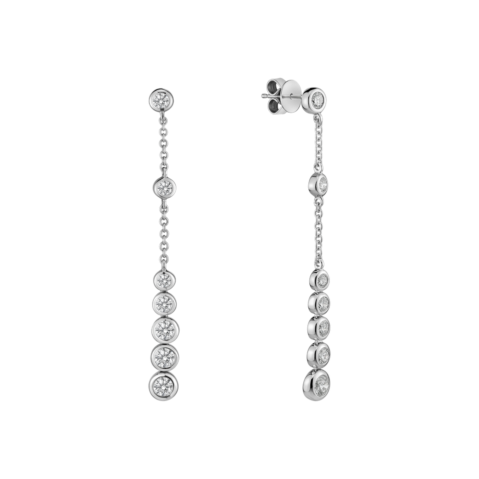 Diamond earrings Moonshine Waterfall