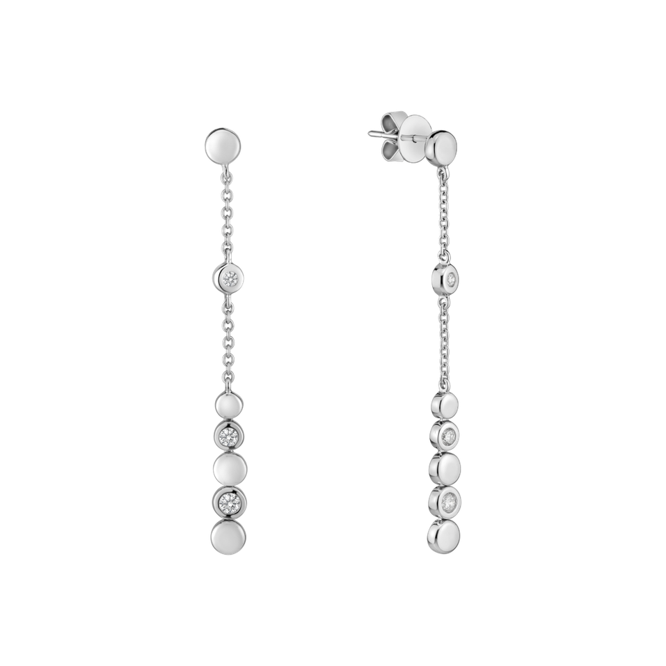 Diamond earrings Moonshine Waterfall
