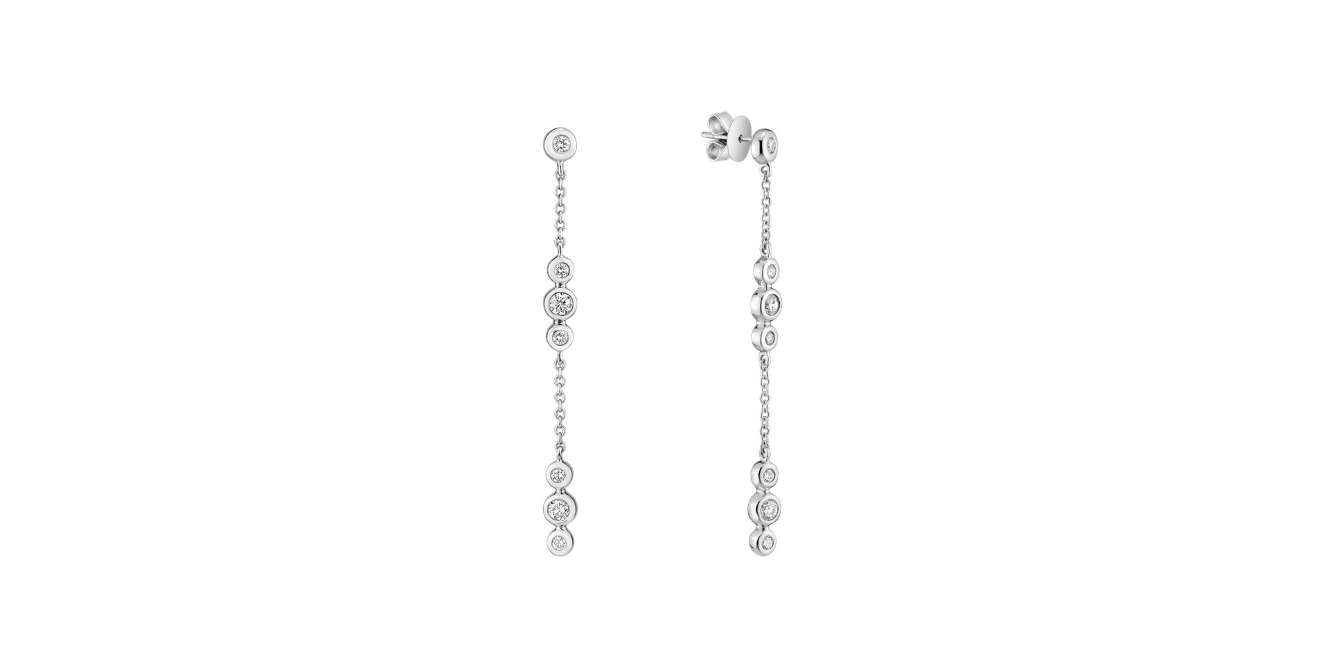 Diamond earrings Miracle Waterfall