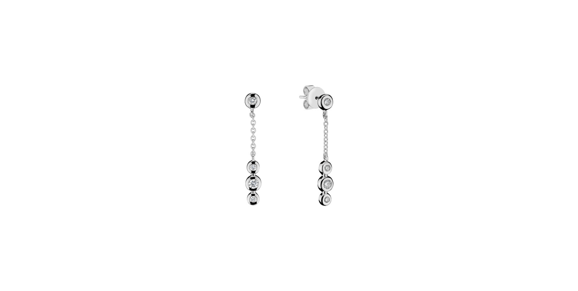 Diamond earrings Miracle Waterfall