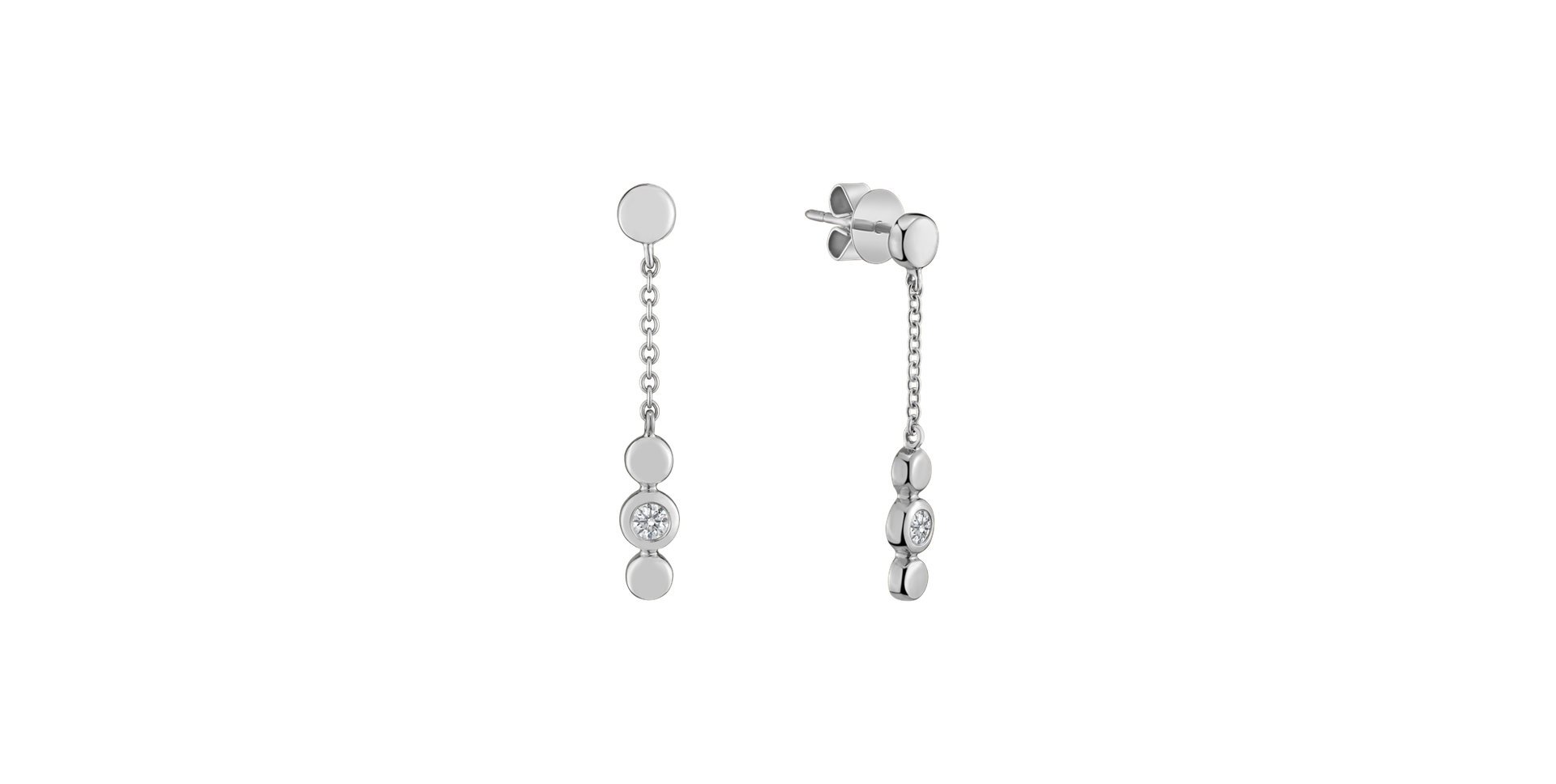 Diamond earrings Miracle Waterfall