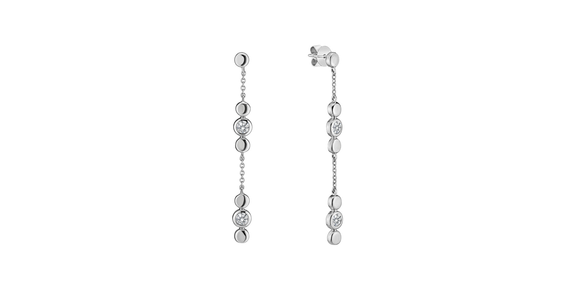 Diamond earrings Miracle Waterfall