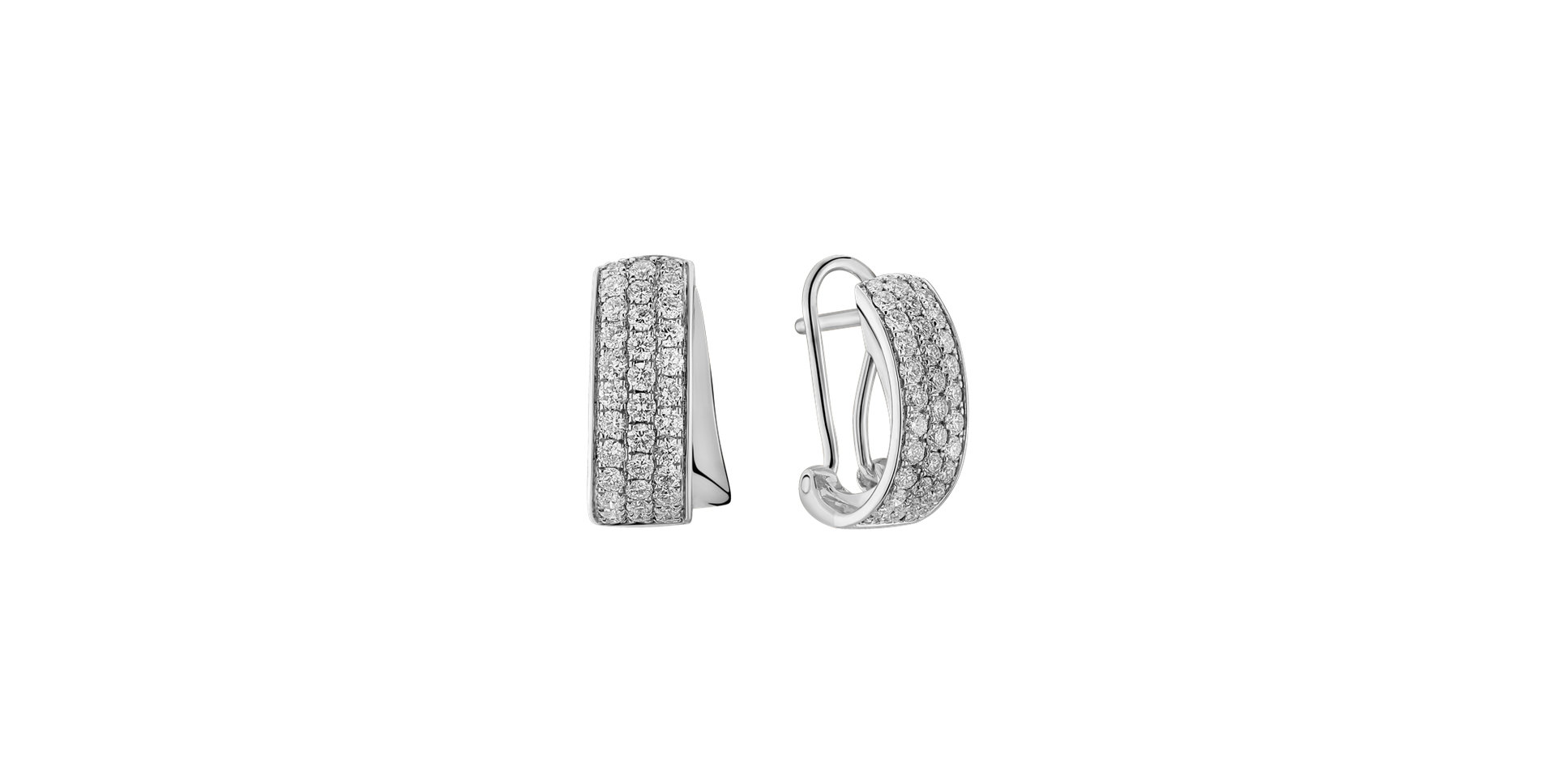 Diamond earrings Galaxy Poem