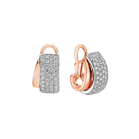 Diamond earrings Galaxy Poem