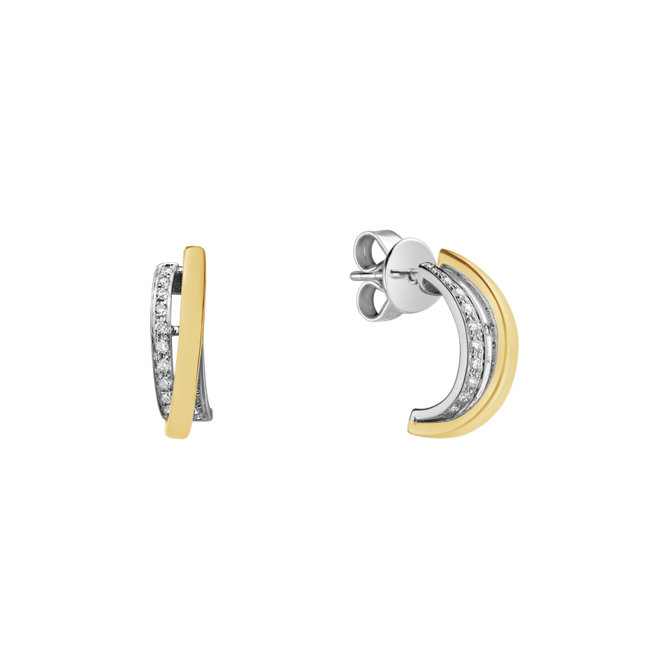 Diamond earrings Dream Wings