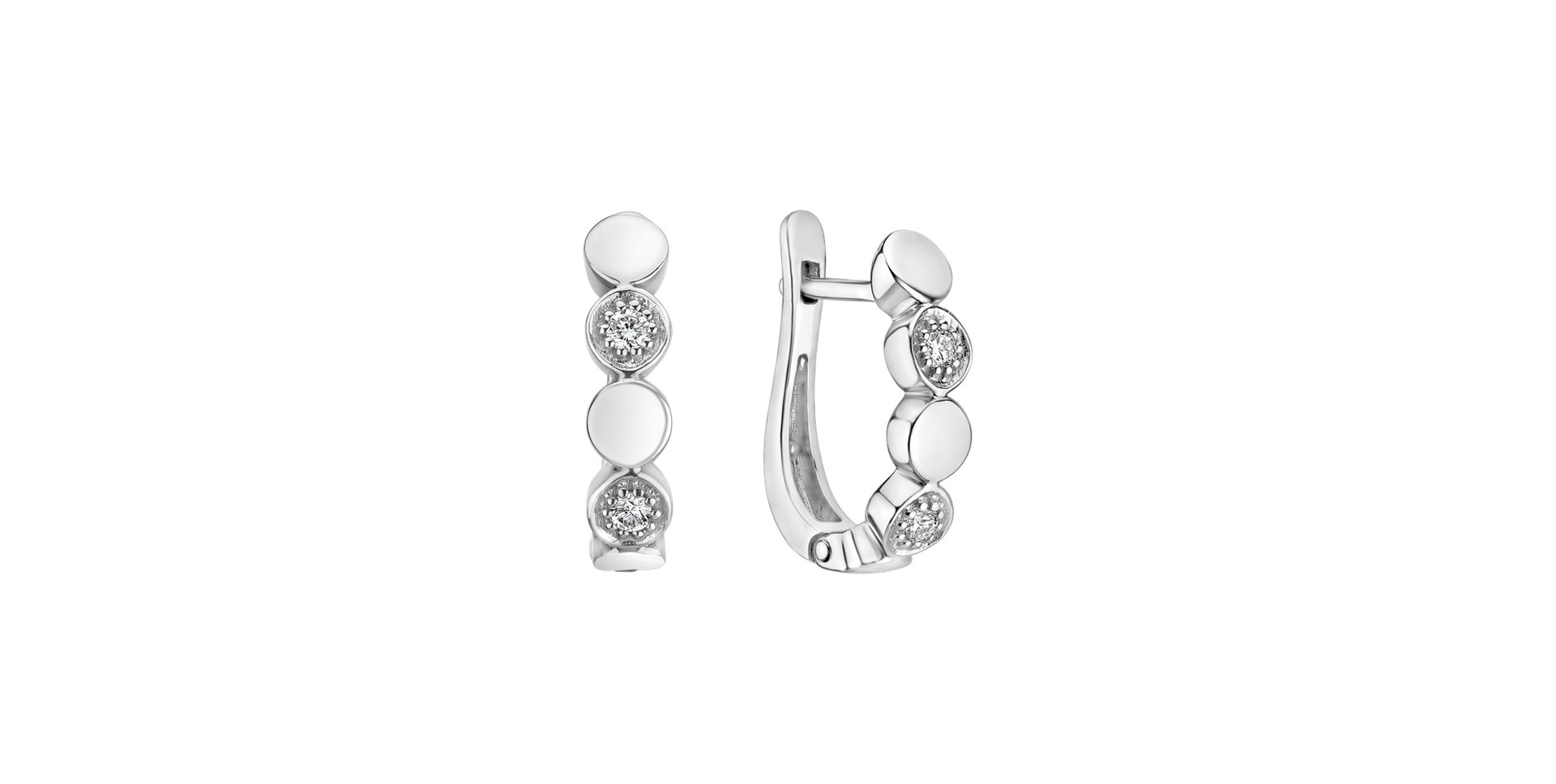 Diamond earrings Shiny Dots