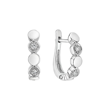 Diamond earrings Shiny Dots