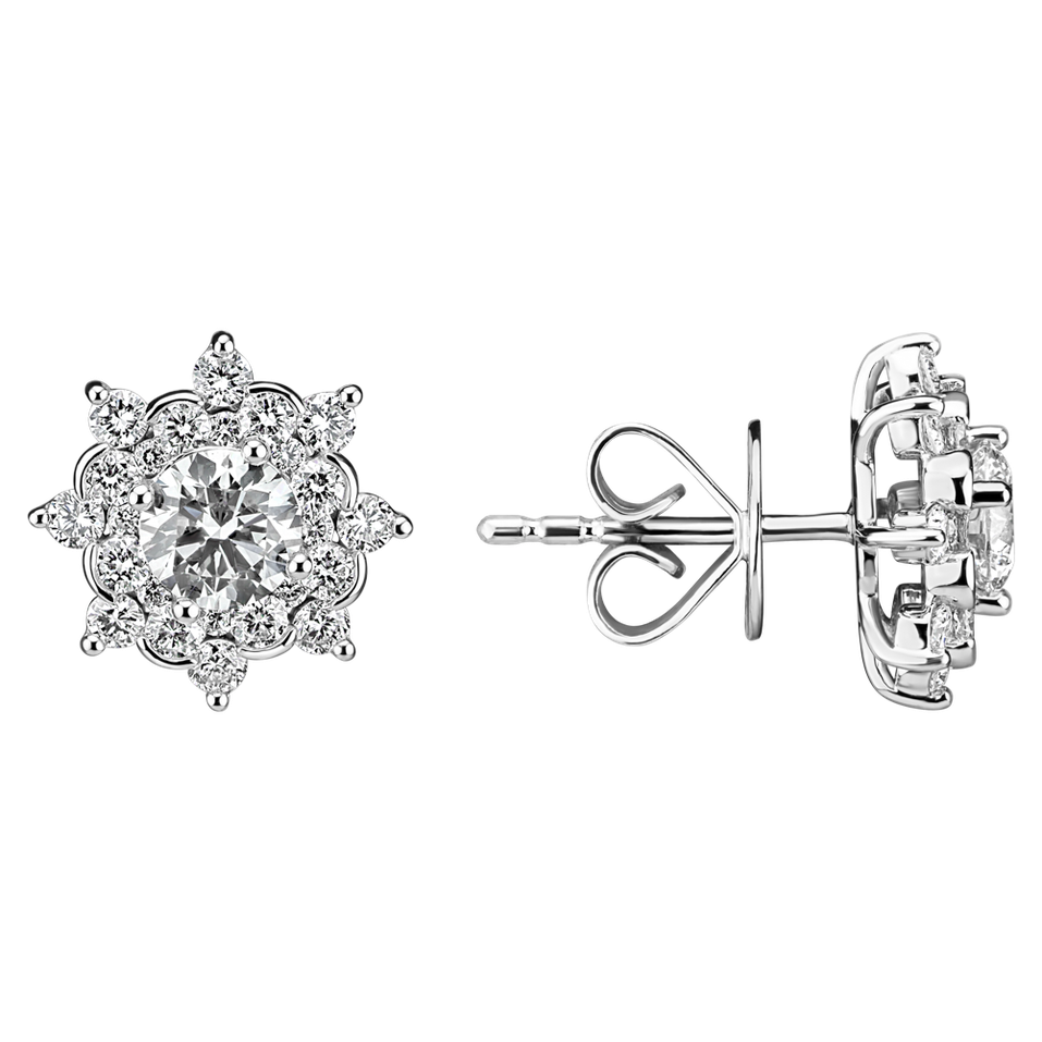 Diamond earrings Sparkling Allure