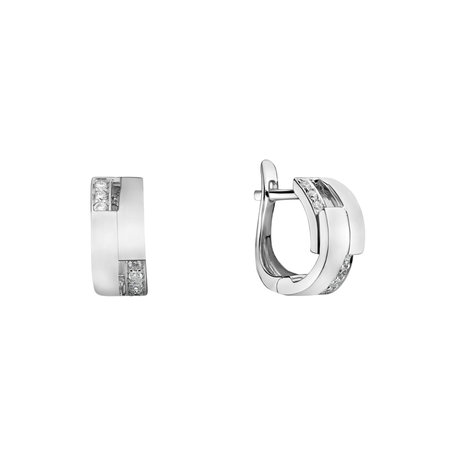 Diamond earrings Star Opium