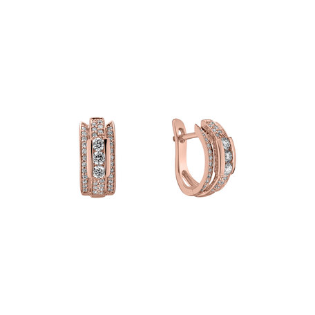 Diamond earrings Amazing Mosaic