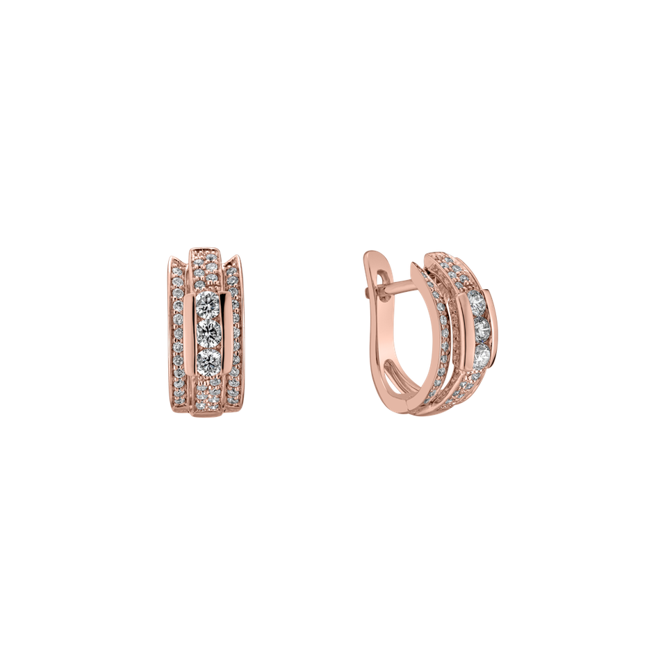 Diamond earrings Amazing Mosaic