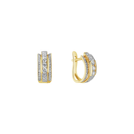 Diamond earrings Amazing Mosaic