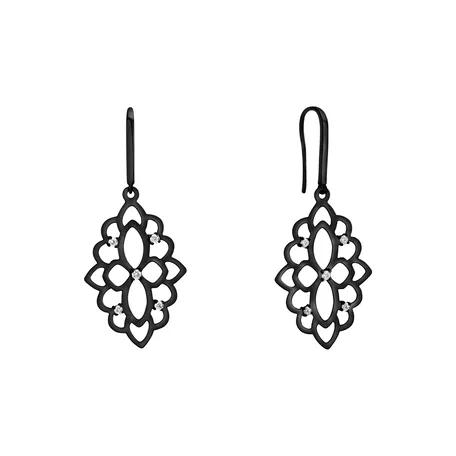 Diamond earrings Folk Heritage