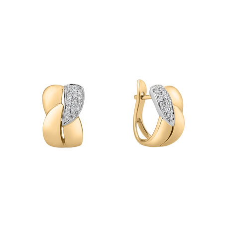 Diamond earrings Orion Treasure