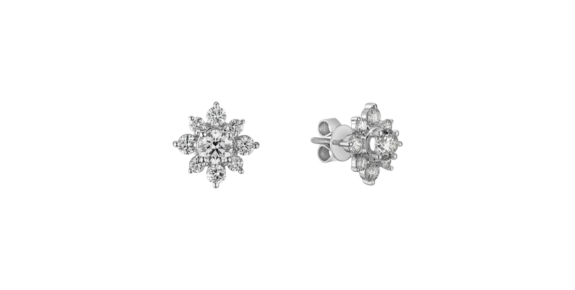 Diamond earrings Frozen Dreams