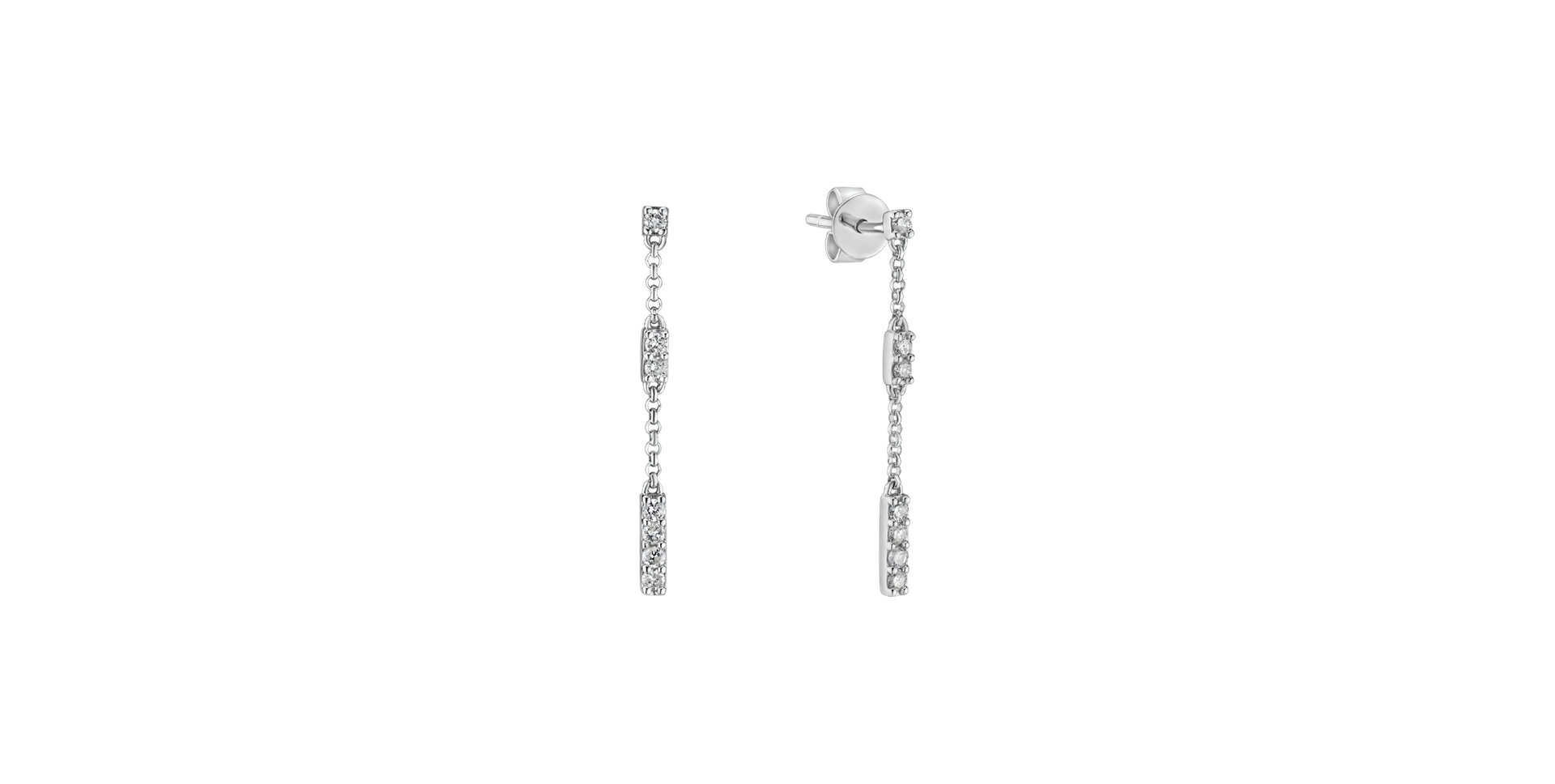 Diamond earrings Auriga