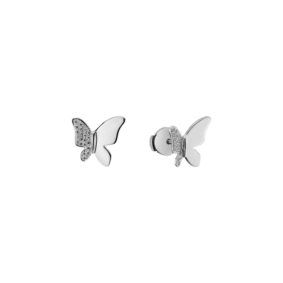 Diamond earrings Delicate Freedom