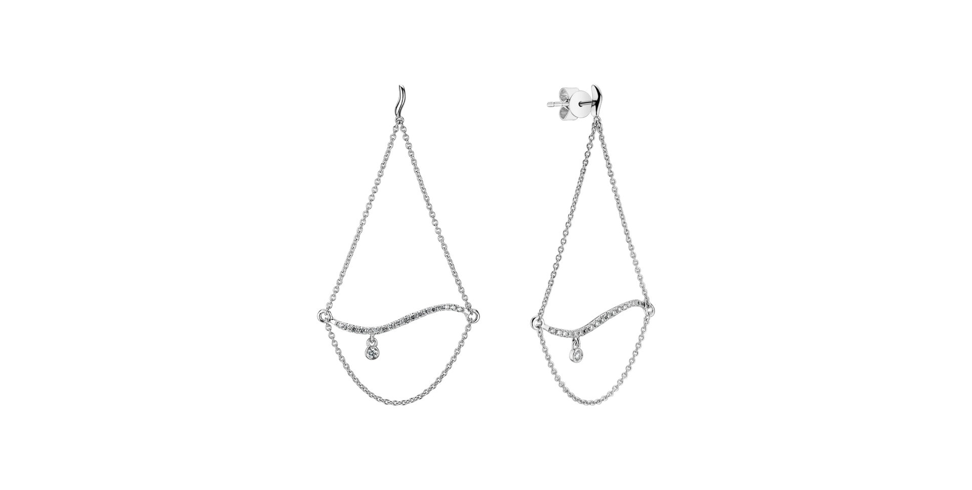Diamond earrings Dazzling Allure