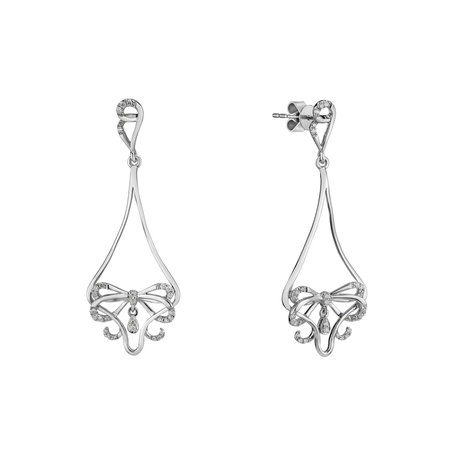 Diamond earrings Butterfly Eden