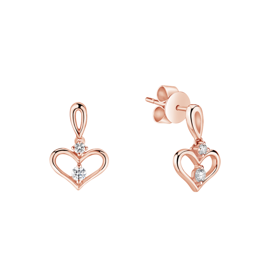 Diamond earrings Michalina